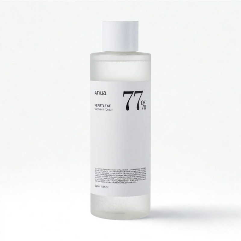Anua Heartleaf 77 Soothing Toner – Calming and balancing toner for acne-prone and sensitive skin | The Velvet Method