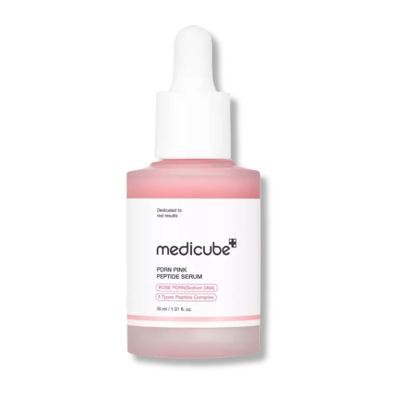 medicube PDRN Pink Peptide Serum 30ml – Anti-aging ampoule with Salmon PDRN, Hyaluronic Acid, and CoQ10 to boost skin elasticity | The Velvet Method