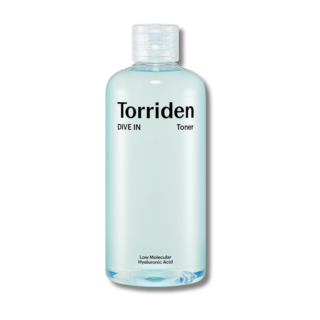 Torriden DIVE-IN Hyaluronic Acid Toner 300ml – Lightweight, fast-absorbing toner with 5D Hyaluronic Acid and Allantoin for soothing hydration | The Velvet Method