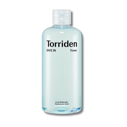 Torriden DIVE-IN Hyaluronic Acid Toner 300ml – Lightweight, fast-absorbing toner with 5D Hyaluronic Acid and Allantoin for soothing hydration | The Velvet Method